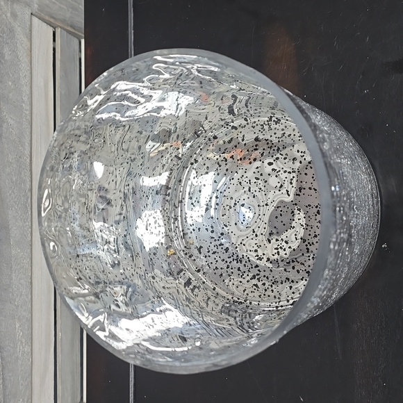 Silver Mercury Glass Candle Holder - Picture 4 of 8